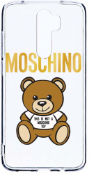 Husa Bestcase comp cu Xiaomi Redmi 9 Its Not a Moschino Bear 2MM Soft Silicon prot cam T 880 