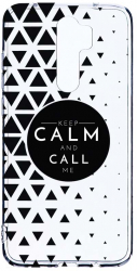 Husa Bestcase comp cu Xiaomi Redmi Note 8 Pro Keep Calm 2MM Soft Silicon prot cam T 2 