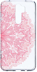 Husa Bestcase comp cu Xiaomi Redmi Note 8 Pro Lace Pink 2MM Soft Silicon prot cam T 21 