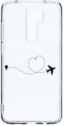 Husa Bestcase comp cu Xiaomi Redmi 9 Love To Travel 2MM Soft Silicon prot cam T 746 