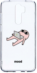 Husa Bestcase comp cu Xiaomi Redmi Note 8 Pro Meme Mood 2MM Soft Silicon prot cam T 659 