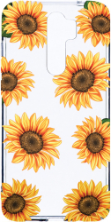 Husa Bestcase comp cu Xiaomi Redmi 9 Sun Flower 2MM Soft Silicon prot cam T 1069 