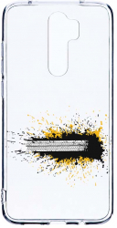 Husa Bestcase comp cu Xiaomi Redmi Note 8 Pro Tire Tracks 2MM Soft Silicon prot cam T 821 