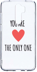 Husa Bestcase comp cu Xiaomi Redmi Note 8 Pro You Are The Only One 2MM Soft Silicon prot cam T 114 