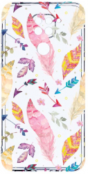 Husa Bestcase comp cu Xiaomi Redmi Note 9 Happy Feathers 2MM Soft Silicon prot cam T 68 