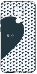 Husa Bestcase comp cu Xiaomi Redmi Note 9 Love Me 2MM Soft Silicon prot cam T 100 