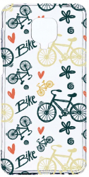 Husa Bestcase comp cu Xiaomi Redmi Note 9 Pro / Redmi Note 9 Pro Max Bike Love 2MM Soft Silicon prot cam T 781 