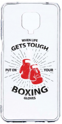 Husa Bestcase comp cu Xiaomi Redmi Note 9 Pro / Redmi Note 9 Pro Max Boxing 2MM Soft Silicon prot cam T 816 