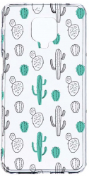 Husa Bestcase comp cu Xiaomi Redmi Note 9S Cactus 2MM Soft Silicon prot cam T 84 