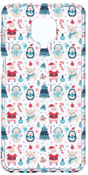 Husa Bestcase comp cu Xiaomi Redmi Note 9 Pro / Redmi Note 9 Pro Max Christmas Ornaments 2MM Soft Silicon prot cam T 876 