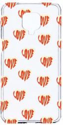 Husa Bestcase comp cu Xiaomi Redmi Note 9 Pro / Redmi Note 9 Pro Max Cute Love Pattern 2MM Soft Silicon prot cam T 936 