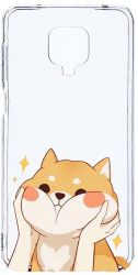 Husa Bestcase comp cu Xiaomi Redmi Note 9S Emoji - Sweet Cat 2MM Soft Silicon prot cam T 596 