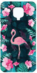 Husa Bestcase comp cu Xiaomi Redmi Note 9S Flamingo 2MM Soft Silicon prot cam T 247 