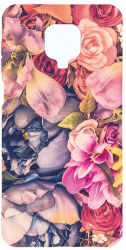 Husa Bestcase comp cu Xiaomi Redmi Note 9S Floral 2MM Soft Silicon prot cam T 5 