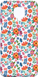 Husa Bestcase comp cu Xiaomi Redmi Note 9 Pro / Redmi Note 9 Pro Max Flower Pattern 2MM Soft Silicon prot cam T 953 