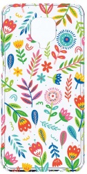 Husa Bestcase comp cu Xiaomi Redmi Note 9 Pro / Redmi Note 9 Pro Max Happy Flowers 2MM Soft Silicon prot cam T 756 