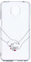 Husa Bestcase comp cu Xiaomi Redmi Note 9S Love 2MM Soft Silicon prot cam T 744 