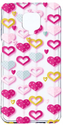 Husa Bestcase comp cu Xiaomi Redmi Note 9S Lovely Hearts 2MM Soft Silicon prot cam T 185 