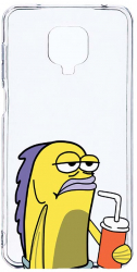 Husa Bestcase comp cu Xiaomi Redmi Note 9S Meme 2MM Soft Silicon prot cam T 652 