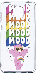 Husa Bestcase comp cu Xiaomi Redmi Note 9S Mood - Pink Bear 2MM Soft Silicon prot cam T 599 