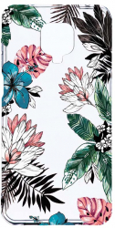 Husa Bestcase comp cu Xiaomi Redmi Note 9S Pastel Colors - Flowers 2MM Soft Silicon prot cam T 500 