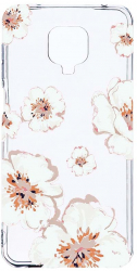 Husa Bestcase comp cu Xiaomi Redmi Note 9S Pastel Colors - Flowers 2MM Soft Silicon prot cam T 499 
