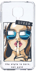 Husa Bestcase comp cu Xiaomi Redmi Note 9S Queen 2MM Soft Silicon prot cam T 938 