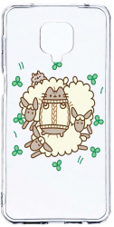 Husa Bestcase comp cu Xiaomi Redmi Note 9S Rabbits - Lambs 2MM Soft Silicon prot cam T 692 