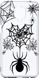 Husa Bestcase comp cu Xiaomi Redmi Note 9 Pro / Redmi Note 9 Pro Max Spider Web 2MM Soft Silicon prot cam T 1036 