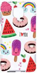 Husa Bestcase comp cu Xiaomi Redmi Note 9S Summer Feeling 2MM Soft Silicon prot cam T 87 