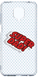 Husa Bestcase comp cu Xiaomi Redmi Note 9S Super Dad 2MM Soft Silicon prot cam T 161 