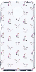 Husa Bestcase comp cu Xiaomi Redmi Note 9S Unicorn Pattern 2MM Soft Silicon prot cam T 522 