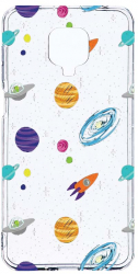 Husa Bestcase comp cu Xiaomi Redmi Note 9S Universe Planets 2MM Soft Silicon prot cam T 466 