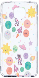 Husa Bestcase comp cu Xiaomi Redmi Note 9S Universe Planets UFO 2MM Soft Silicon prot cam T 473 