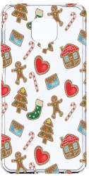 Husa Bestcase comp cu Xiaomi Redmi Note 9S Xmas 2MM Soft Silicon prot cam T 353