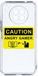 Husa Bestcase Compatibila cu Honor 50 Lite Angry Gamer 2MM Soft Silicon prot cam T 673 