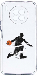 Husa Bestcase Compatibila cu Honor 50 Lite Basketball 2MM Soft Silicon prot cam T 791 
