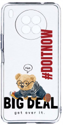 Husa Bestcase Compatibila cu Honor 50 Lite Do It Now Teddy 2MM Soft Silicon prot cam T 928 