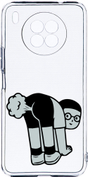 Husa Bestcase Compatibila cu Honor 50 Lite Farting 2MM Soft Silicon prot cam T 980 