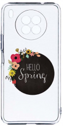 Husa Bestcase Compatibila cu Honor 50 Lite Hello Spring 2MM Soft Silicon prot cam T 684 