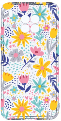 Husa Bestcase Compatibila cu Honor 50 Lite Little Flowers 2MM Soft Silicon prot cam T 758 