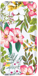 Husa Bestcase Compatibila cu Honor 50 Lite Pastel Colors Collection Flowers 2MM Soft Silicon prot cam T 510 