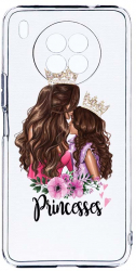 Husa Bestcase Compatibila cu Honor 50 Lite Princesses Gril Mom 2MM Soft Silicon prot cam T 552 