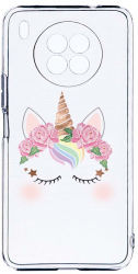 Husa Bestcase Compatibila cu Honor 50 Lite Unicorn 2MM Soft Silicon prot cam T 525 