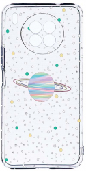 Husa Bestcase Compatibila cu Honor 50 Lite Universe Planets 2MM Soft Silicon prot cam T 468 