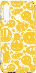 Husa Bestcase Compatibila cu Huawei P30 Lite Acid Smiley 2MM Soft Silicon prot cam T 1053 