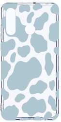Husa Bestcase Compatibila cu Huawei P30 Lite Blue Cow 2MM Soft Silicon prot cam T 788 