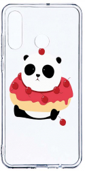 Husa Bestcase Compatibila cu Huawei P30 Lite Sweet Panda 2MM Soft Silicon prot cam T 585 