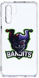 Husa Bestcase Compatibila cu Huawei P30 Pro Gamers Bandit 2MM Soft Silicon prot cam T 287 