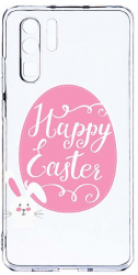 Husa Bestcase Compatibila cu Huawei P30 Pro Happy Easter 2MM Soft Silicon prot cam T 689 